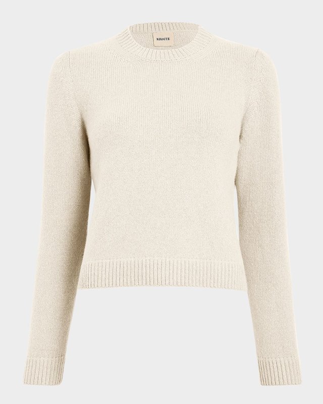 Leta Cashmere Crewneck Sweater